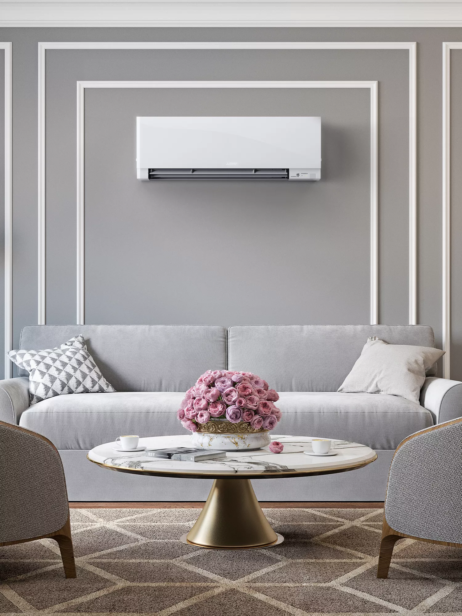 Mitsubishi Electric MSZ-EF25VGKW/MUZ-EF25VG Design Inverter WI-FI R32