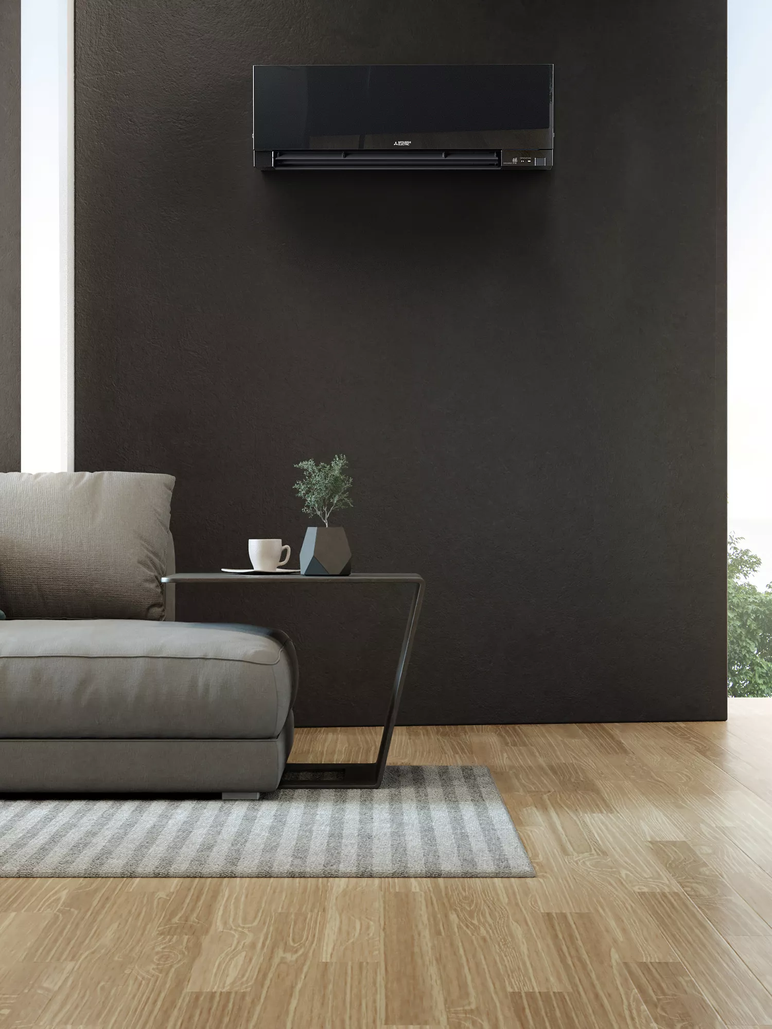 Mitsubishi Electric MSZ-EF25VGKB/MUZ-EF25VG Design Inverter WI-FI R32