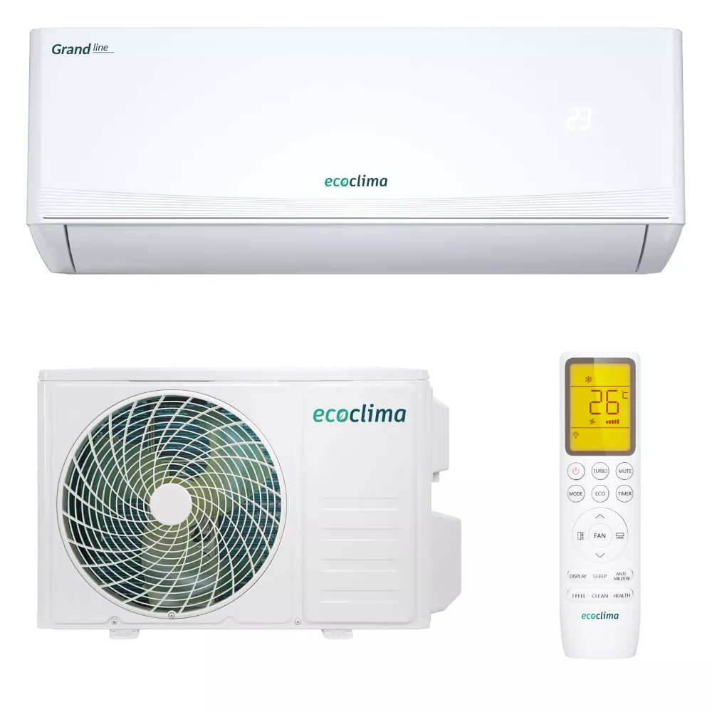 Кондиционер Ecoclima ECW/I-TC09/AA-4R2/EC/I-TC09/A-4R2 серия Grand line Inverter комплект Кондиционер Ecoclima ECW/I-TC09/AA-4R2/EC/I-TC09/A-4R2 серия Grand line Inverter комплект