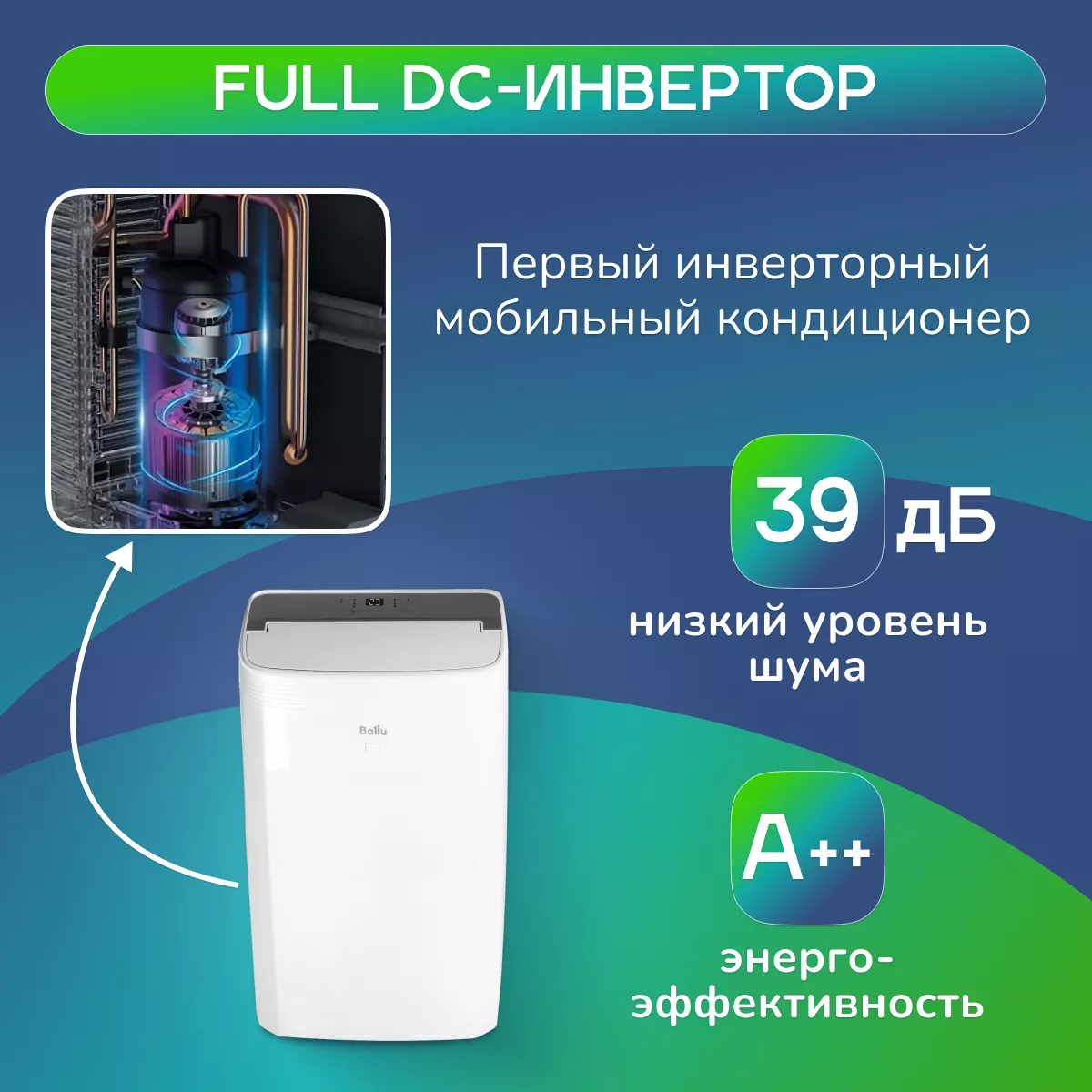 Ballu BPAC-12 IN/N6 Smart Inverter Ballu BPAC-12 IN/N6 Smart Inverter