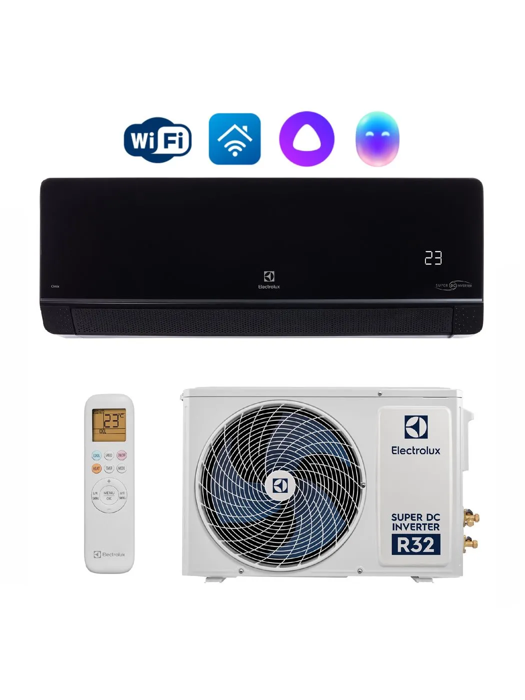 Electrolux EACS/I-18HIX-BLACK/N8 (Onix Black Super DC) Electrolux EACS/I-18HIX-BLACK/N8 (Onix Black Super DC)
