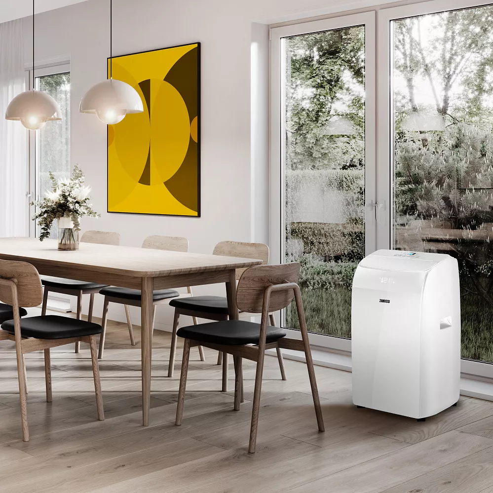 Мобильный кондиционер Zanussi ZACM-12 NY/N1 White Мобильный кондиционер Zanussi ZACM-12 NY/N1 White