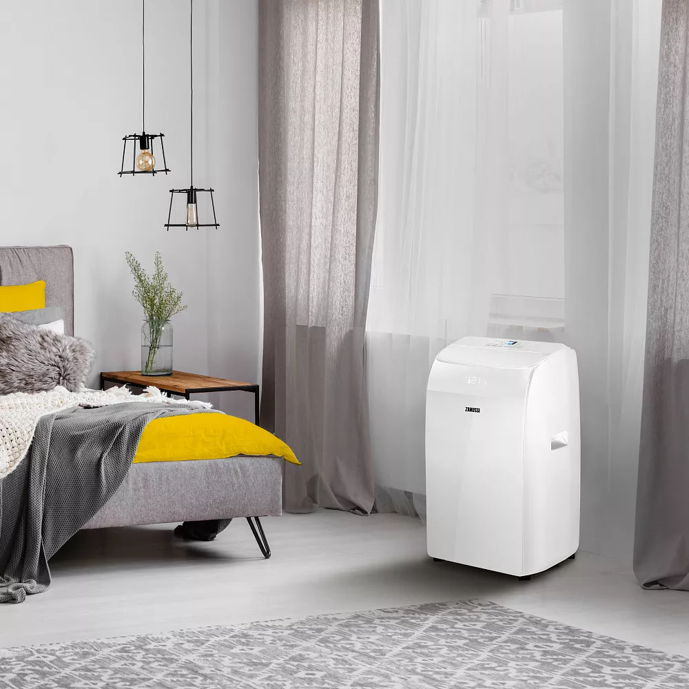 Мобильный кондиционер Zanussi ZACM-12 NY/N1 White Мобильный кондиционер Zanussi ZACM-12 NY/N1 White